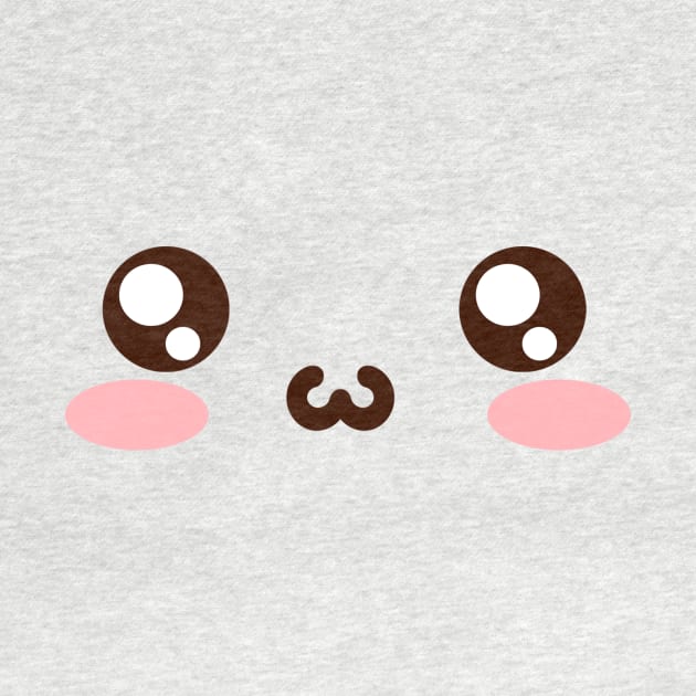 Kawaii face by Qwerty